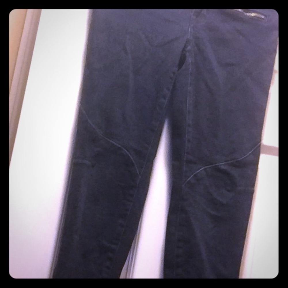 Dark blue polo girls pants
